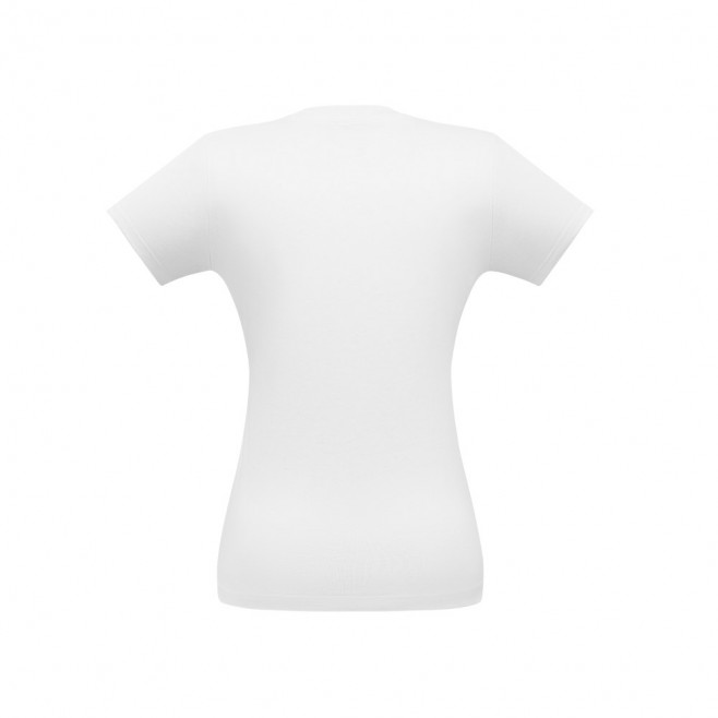 Camiseta feminina branca Promocional